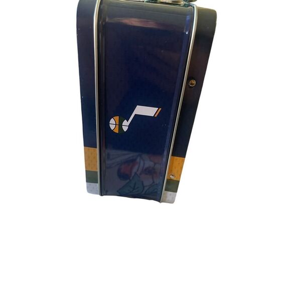 United Fuel Supply Blue Utah Jazz Bear Logo Lunchbox - Picture 4 of 8